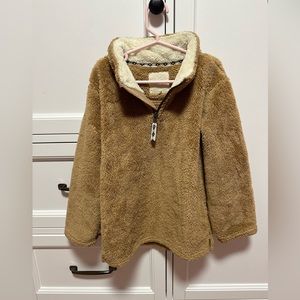 Copper key teddy pull over with zipper size 6/6x. Gently used. No stains.